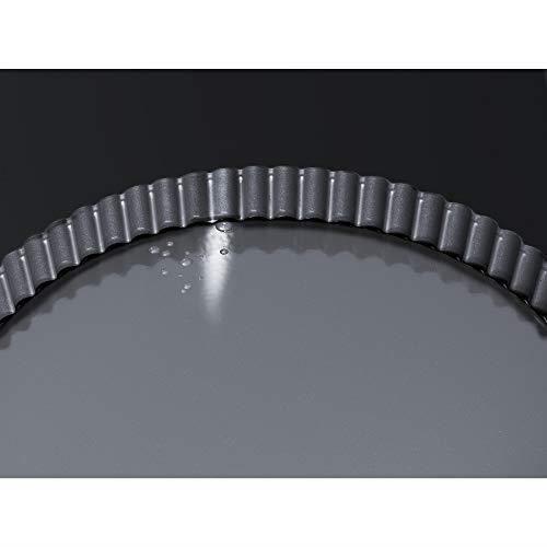 Moule à Tarte - KAISER - La Forme Plus - Ø32cm - Tôle Mince - Noir