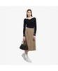 Lacoste Women'S Wool Pleated Midi Skirt Jf427E-55N Dpc