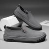 Men's Shoes Ice Silk Cloth Canvas Shoes for Men 2025 Breathable Casual Sneakers for Men Trend Slip On Student Zapatillas Tenis