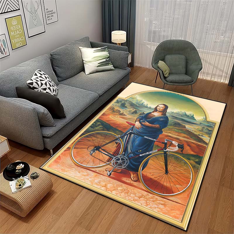 15 Sizes C-Colnago Pattern Rug Living Room Bathroom Mat Creative Door Mat Bedroom Club Area Rug  Living Room Decor Cycling Club