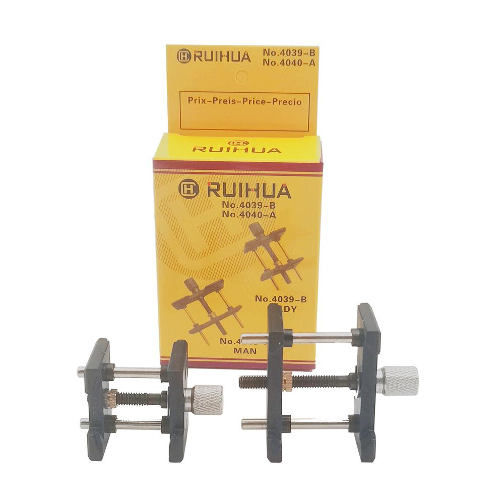 

4039 4040 Держатель механизма часов Пластик АБС Черный Мужской Женский Кварцевый Механический Механизм Часов Зажим Инструменты Для Часовщиков 2 Шт. 2pc жёлтый