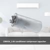 450VAC 60uf Air Conditioner Capacitor with Metal Case Air Conditioner Replacement Metal Texture for Enhancing Stability