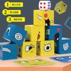 Children's Transforming Face Magic Cube Building Blocks Logic Thinking Training Large Particles Early Education Puzzle Toy
