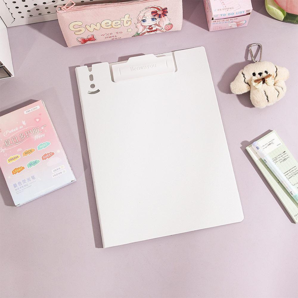 Vertical Clipboard 2-in-1 Writing Pad New Document Holder  Students белый