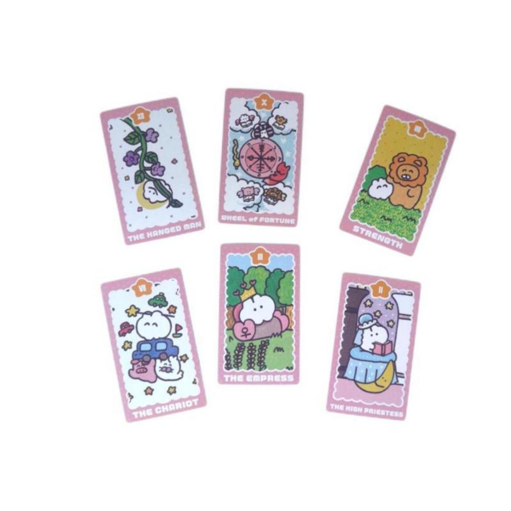 12x7cm Mokmok Chan Tarot 78 Pcs Cards Tarot Deck