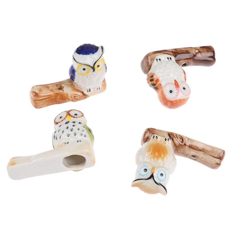 Ceramic Owl Incense Stick Rack Holder Japanese Retro Pattern Incense Base Tea Ceremony Accessories Home Decoration