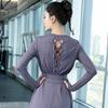 Women's Quick-Dry Long Sleeve Yoga and Running Top - Lightweight Summer Gym Outerwear