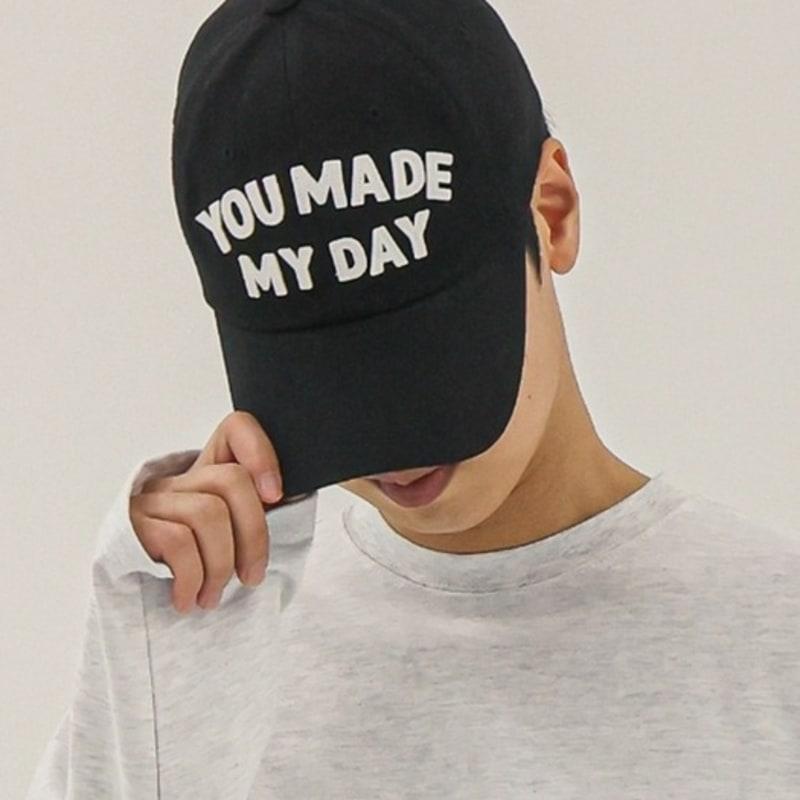THESTORI YMMD Washed Ball Cap (Black)