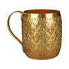 Artistic Thai Style Metal Cup With Excellent Chilling Properties Outdoor Drinking Vessel For Refreshing Summer Drink