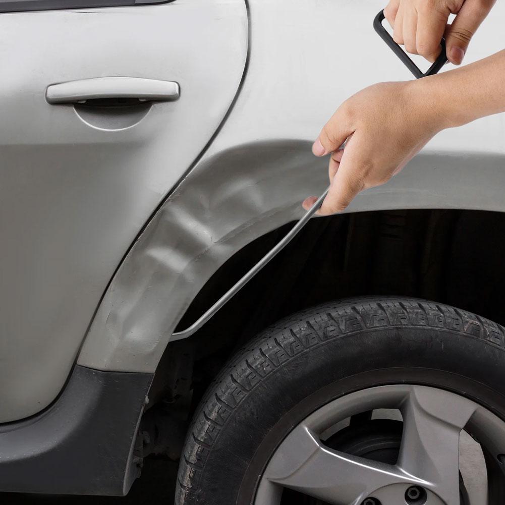 NEW Dent Removal Rods Newly Design Hook Tools Push Rod Black Car Crowbar Paintless Dent Repair Tools Kits Ding Hail Puller Set