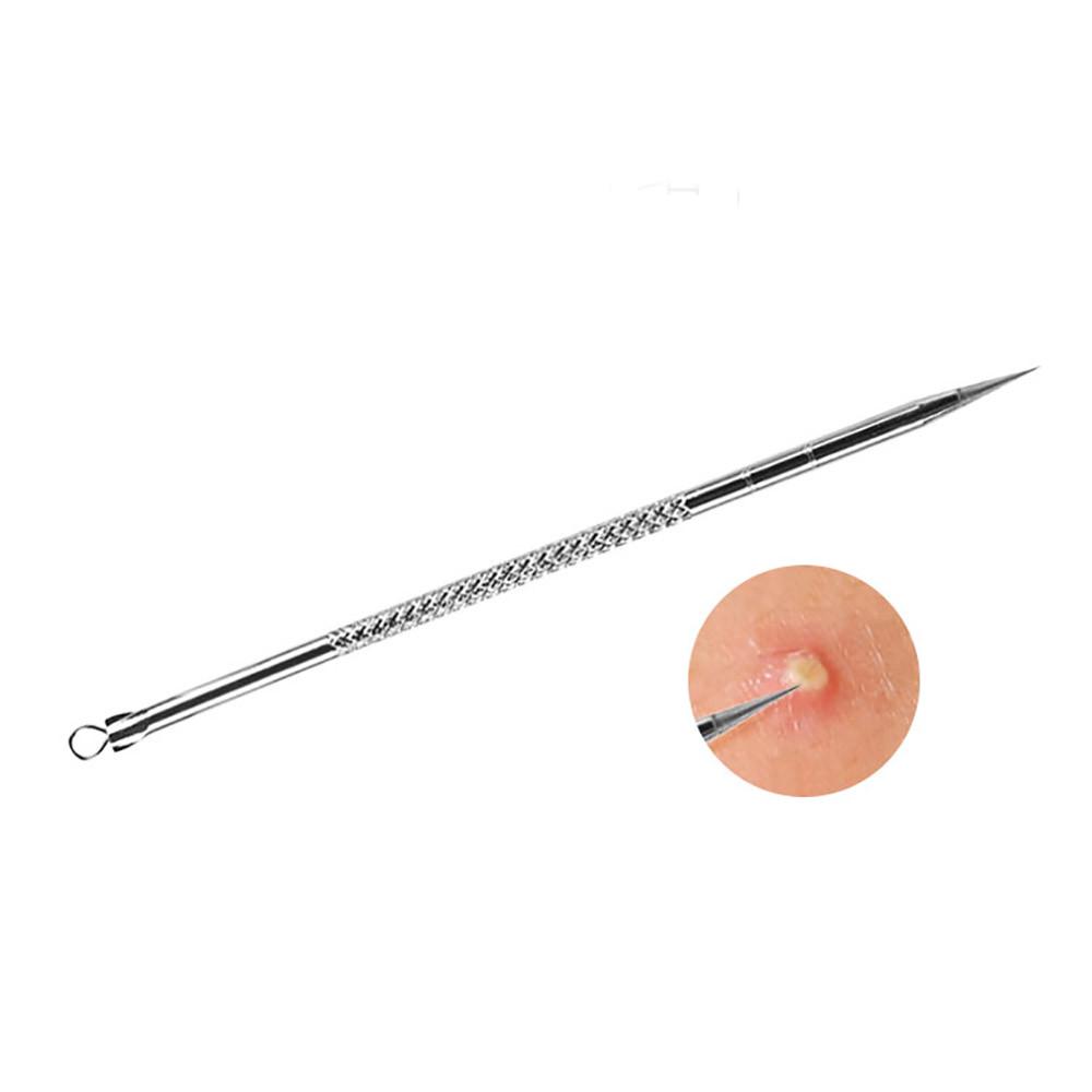7pcs Stainless Facial Acne  Pimple Remover Extractor Tool Comedone