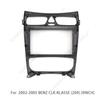 For Mercedes BENZ C-Klasse W203 CLK-klasse W209 G-klasse W463 Vito Viano W639 9 Inch Car Radio Frame Kit Dash Panel GPS Fascias