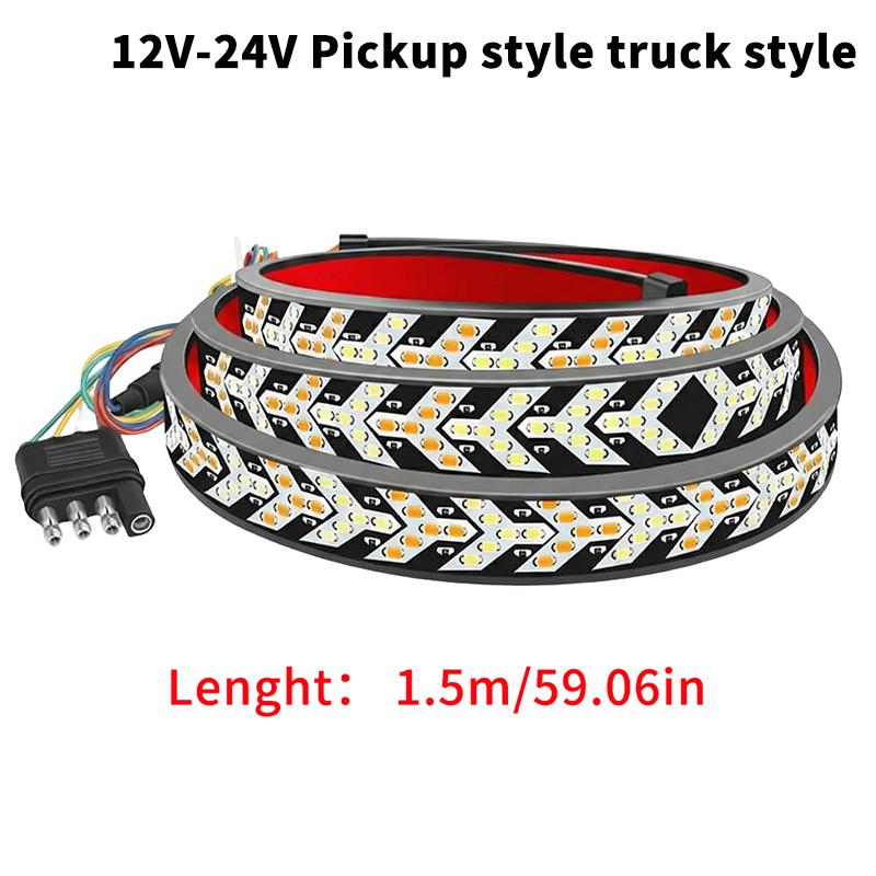 LED Tailgate Light Bar Strip, 2026 Upgraded Light LED Bar Signal Break Reverse, Turn Signal Strip