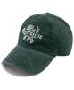 Wig Gothic Executive Club Stonewashed Ball Cap - Green