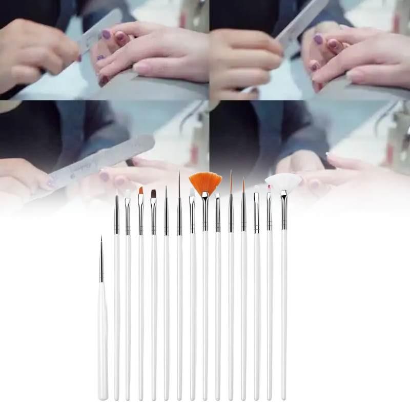 Polish Pen Nail Set Nails Brush Painting Pen Complete Set Durable Gift Tools