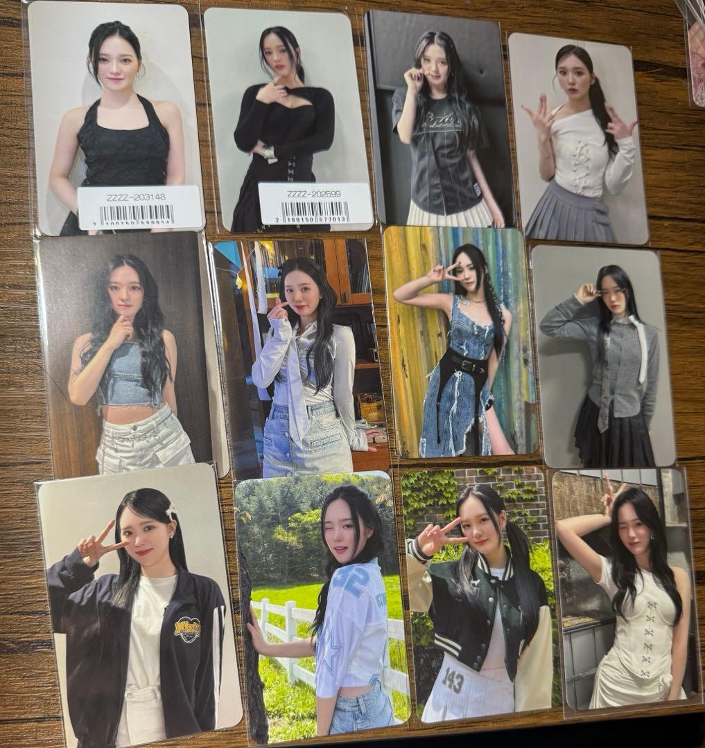 

[USED] NiziU RISE UP CD purchase bonus: Rio-chan 12-piece set