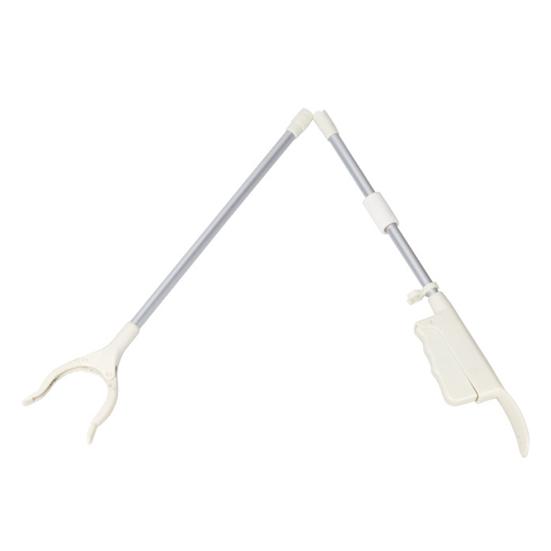 

Зажим для мусора Складной Противоскользящий Дизайн Металлический Зажим для мусора Быстрая Операция Портативный Толкатель Надежный Инструмент для Управления Отходами