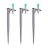 20Pcs Bag Irrigation Dripper with Ground Insert Fruit Tree Drip Irrigation Emitters for Gardening180 Degree (Green)