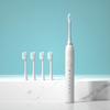 1/2 Pack Rechargeable Electric Toothbrush for Adults and Kids, Sonic Whitening Tooth Brush, 6 Cleaning Modes and Smart Timer,Waterproof Toothbrush Set