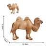 Realistic Camel Model Solid Dromedary Bactrian Static Toy Ornament Home Decor