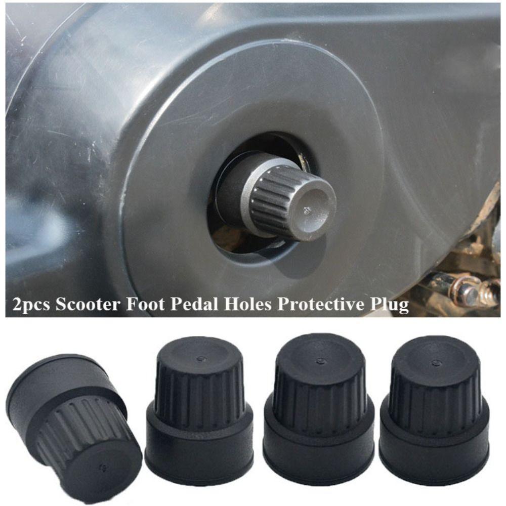 

2pcs 30*25*35mm Scooter Protective Plug Accessories Scooter Foot Crutch Electric Bike Parts