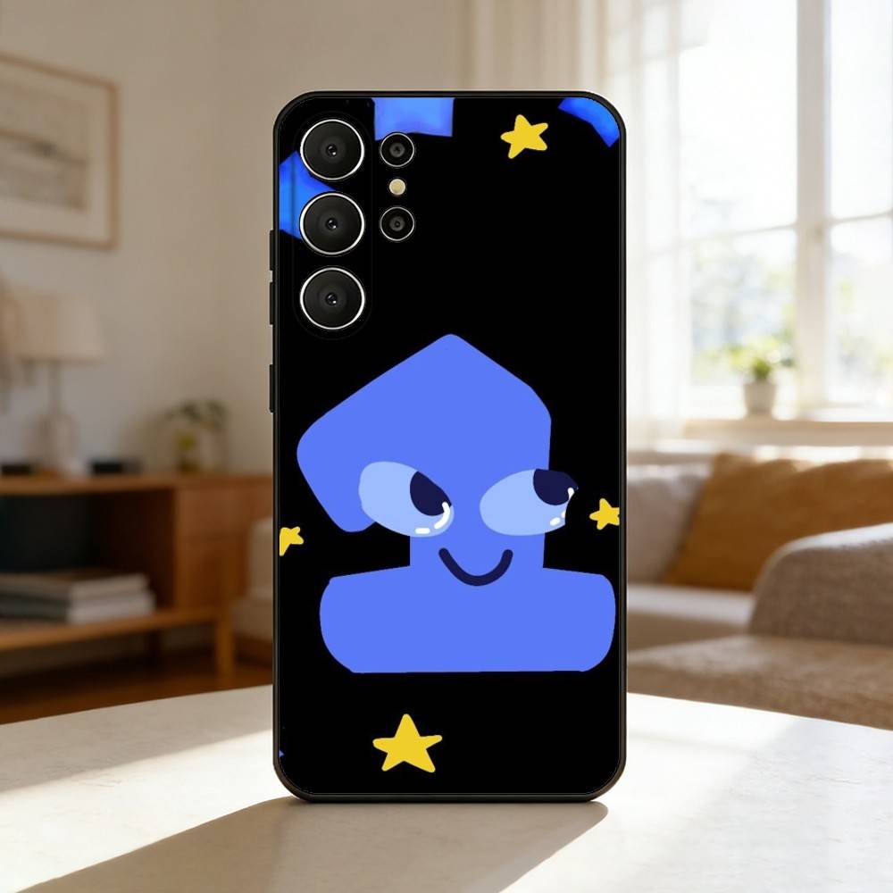 Bfdi Battle For Dream Island Phone Case For Samsung S26,S25,24,23,22,30,21,10,9,Ultra,Plus,Lite,FE Soft Black Case