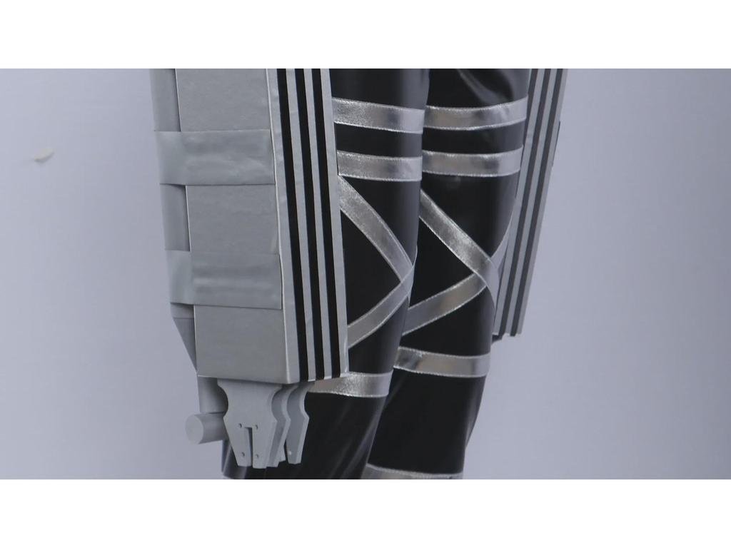 Beishui Attack On Titan Final Chapter Mikasa & Allen Cosplay Leather Outfit for Men