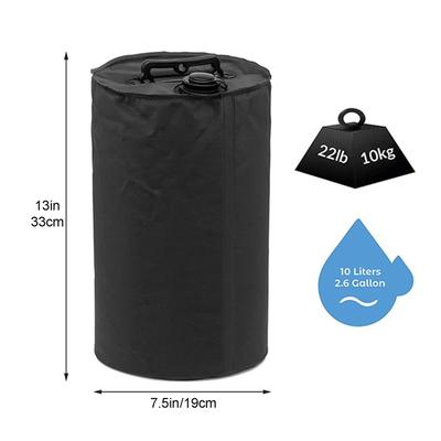 Green Canopy Water Weights Bag 500D Oxford Cloth Easy Grip Handle Design Water Tent Weight Bag
