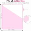 8 Tabs A4 Size 3 Ring Binder Dividers Waterproof Plastic File Index Pages Double-Pocket Index Dividers