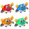 Interactive Sensory Toys for Babies Featuring a Crawling Crab, Perfect for Tummy Time And Promoting Infant Learning And Toddler Development,