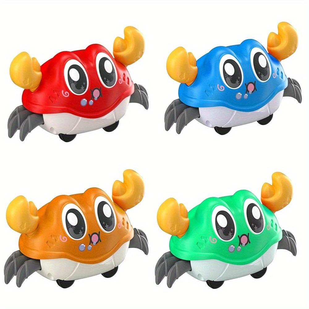 Interactive Sensory Toys for Babies Featuring a Crawling Crab, Perfect for Tummy Time And Promoting Infant Learning And Toddler Development,