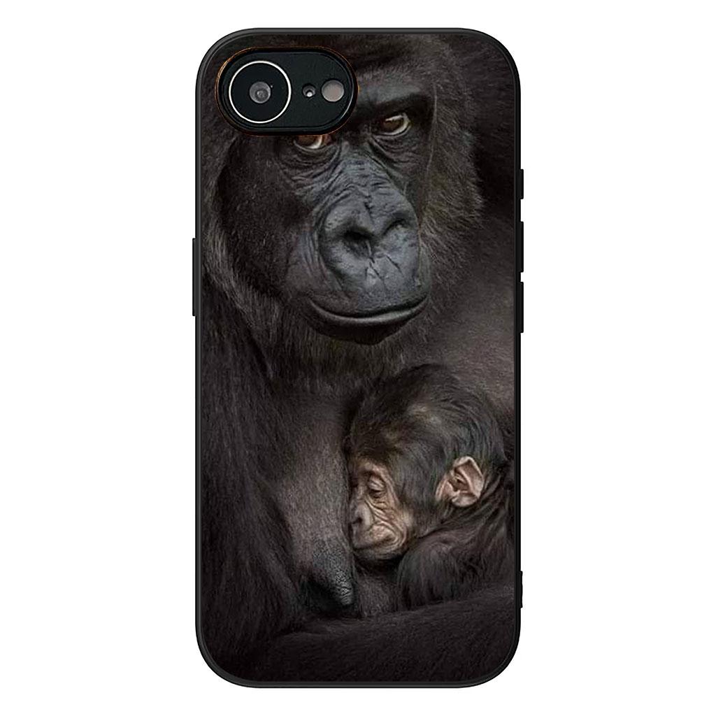 Cover for Xiaomi Redmi Note 14 12 13 ProPlus A4 A3 Pro Plus 12C 13C 14C 5G Phone Case Animal Monkey Gorilla Ape Baby