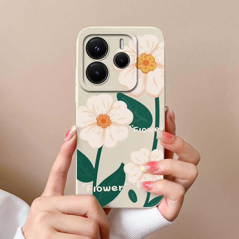 

Чехол для телефона Redmi Note 11 12 14 12S 12R 12Turbo 11S 11E 11T 14S Pro Plus 4G 5G Роскошный цветочный жидкий силиконовый защитный чехол для камеры для Redmi Capa Redmi Note 11T Pro+