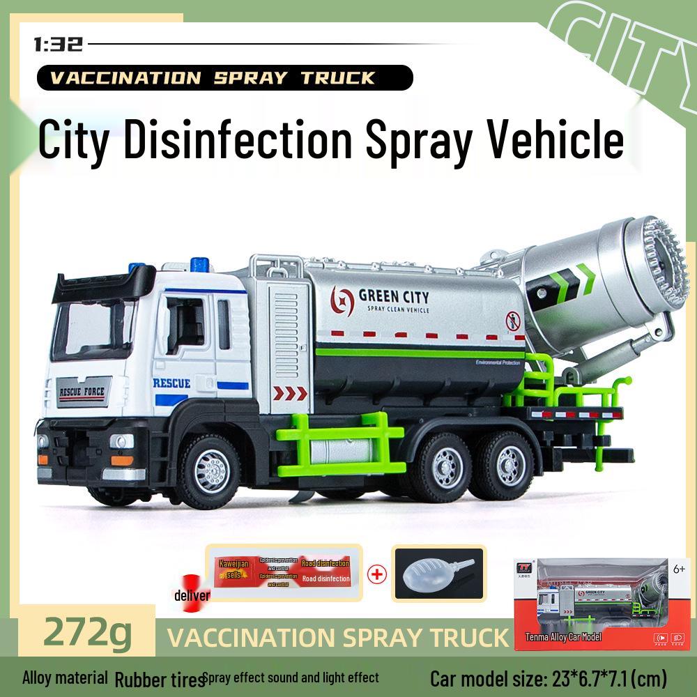 

Игрушечная модель автомобиля Tianying 8987B с антисмоговым спреем, звуком, светом и инерционным механизмом