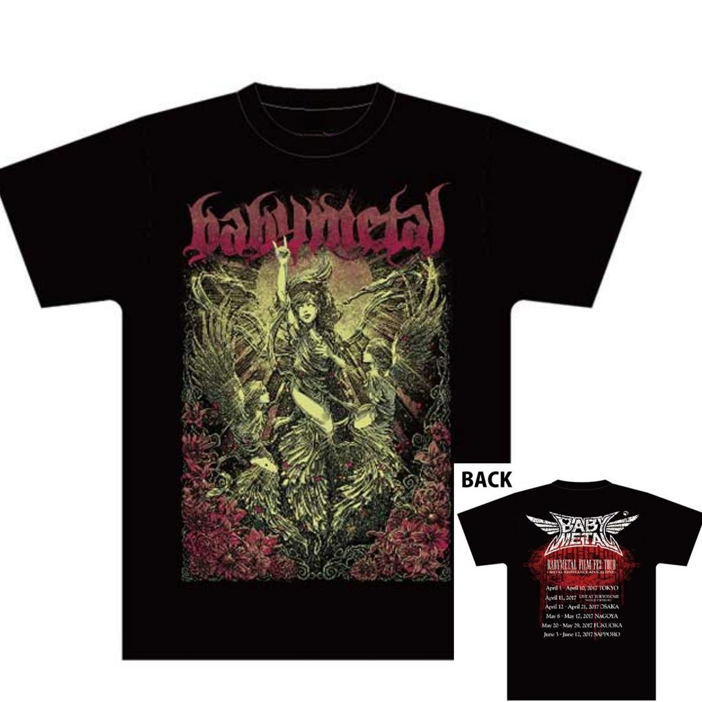 METAL SPIRITS BABYMETAL Band TShirt Cotton Graphic Tee Unisex Unisex Summer Streetwear