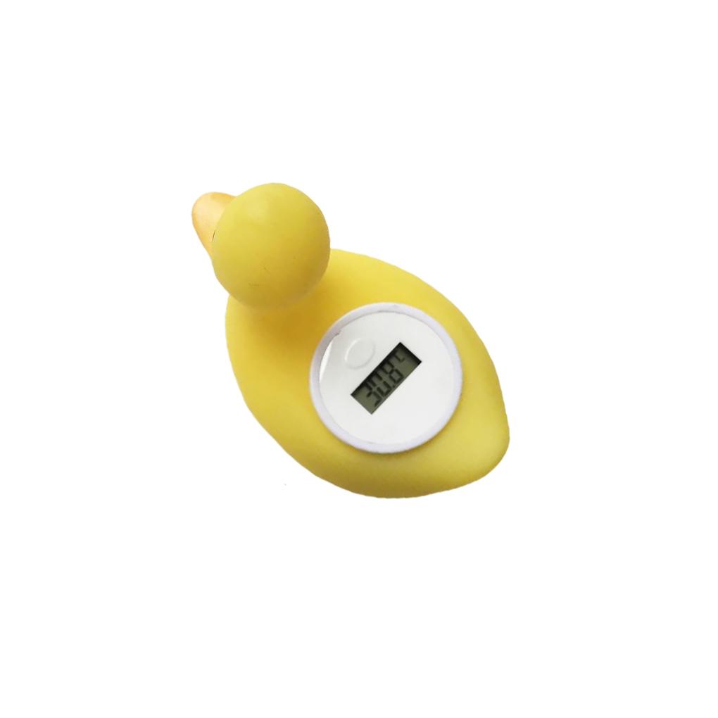 

Термометр для купания младенцев с изображением утки из мультфильма Водонепроницаемый цифровой комнатный термометр Сигнализация для младенцев ЖК-экран