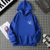 A Simple Depiction Of Love Printed Women Hooded Graphic Funny Hoodies O-Neck Loose Casual Tops Sport Street Sweatshirt