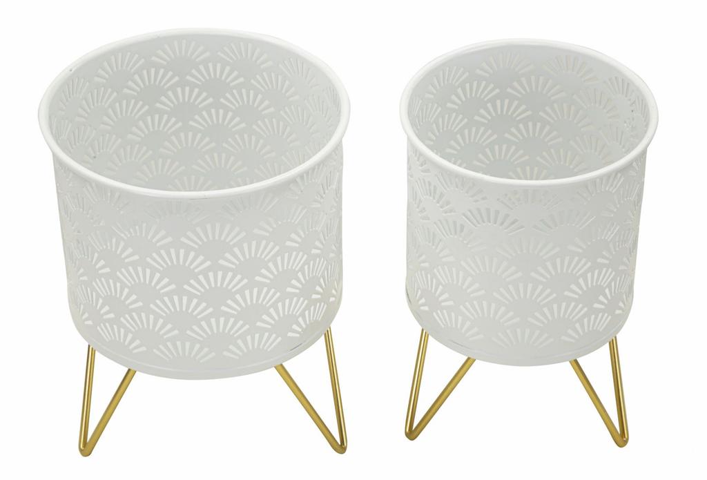 Vase Holder Carly Set 2 Pcs Cm Ø 16X20-13X20