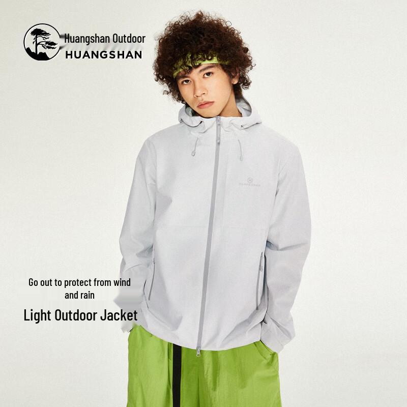 Camel Men's Hooded Waterproof Outdoor Jacket