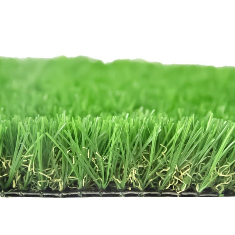 Live Broadcast Luxurious Outdoor Café with Green Artificial Turf