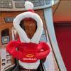 Christmas Hoodie Car Shift Lever Cover Auto Gearbox Cover Gear Shift Decorations For Chevrolet Spark Onix Cobalt Captiva Malibu