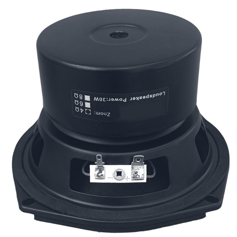 5.25Inch 4Ohm Subwoofer Hifi Speaker Component Metal Horn for Deep Bass and Immersive Sound Experience Accessory