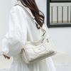 Crossbody Bag Middle-aged Women's Bag Soft Leather Large Capacity Multi-layer Shoulder Bag