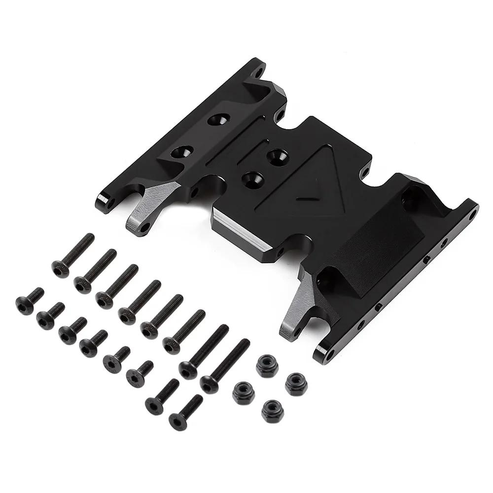 INJORA 1PCS Metal Gearbox Mount Transmission Holder for 1/10 RC Crawler Axial SCX10 II 90046 90047 90075
