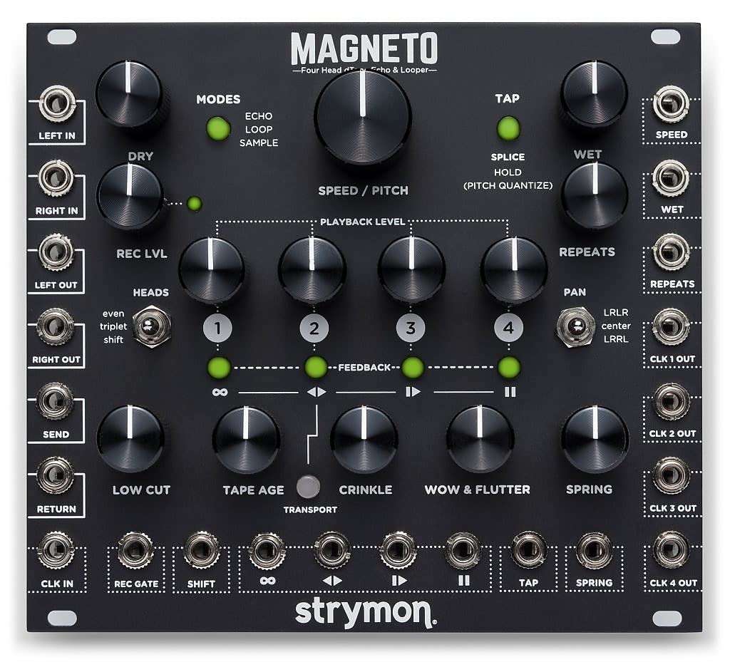 

Strymon MAGNETO for Eurorack 4 heads dTape Echo & Looper []