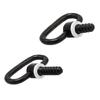 2Pcs Tactically Strap Buckle Strap Hoop Shoulder Buckle Flat Hoop Screw