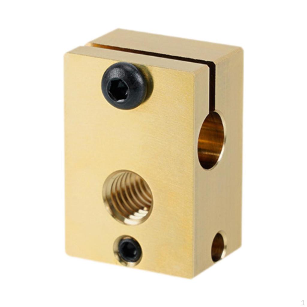 3D Printer Block Part for PT100 V6 Easy to Install Replacement Quality Professional