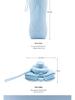 Thickened Silicone Collapsible Water Bottle for Outdoor Sports, Portable, Foldable, and Retractable Design