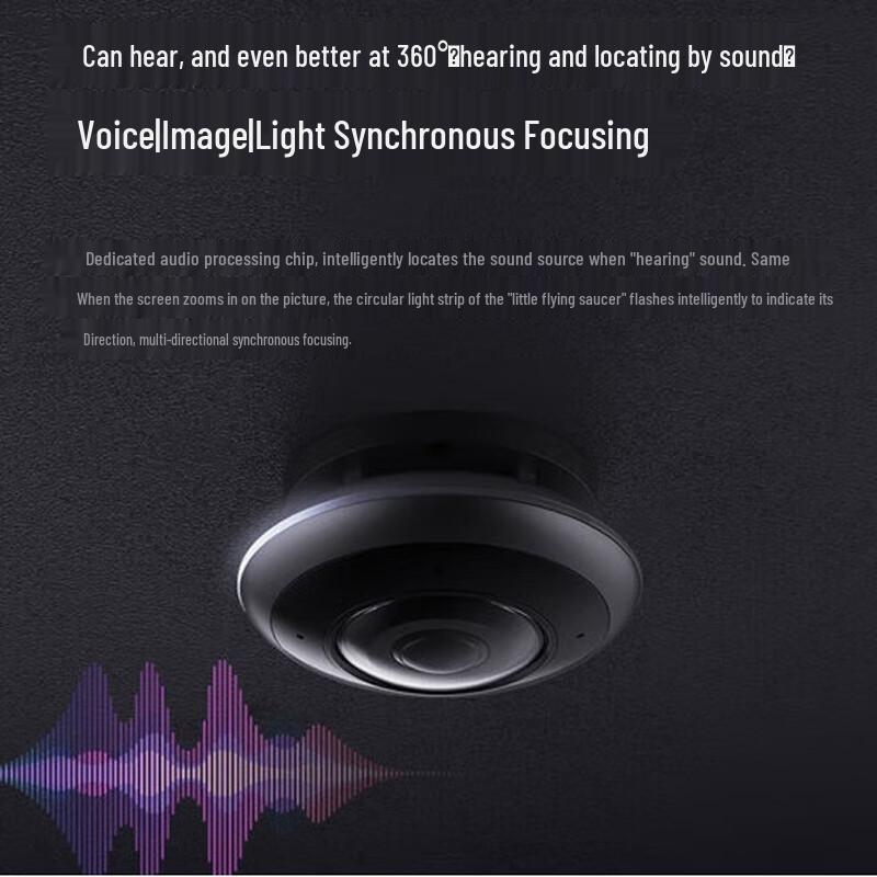 Ezviz E4P 6MP Kamera Bezpieczeństwa Panoramiczna Rybie Oko (Wersja CN)