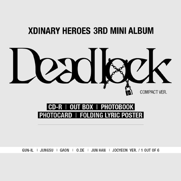 Xdinary Heroes 3rd Mini Album Deadlock (Digipack Ver)